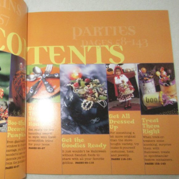 4 Halloween Fun Better Homes and Gardens Soft-Cover Craft Books - Picture 7 of 12